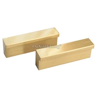 high quality 2pcs solid brass kitchen cabinet door handles cupboard wardrobe dresser drawer shoe cabinet pulls handles and knobs