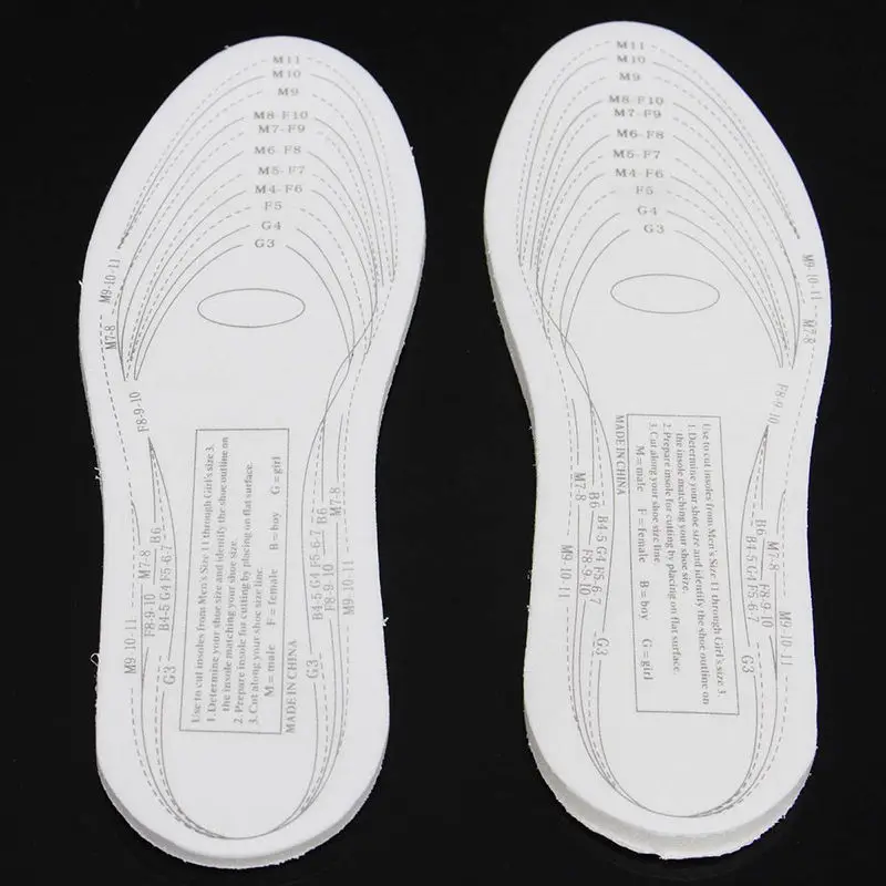 1 пара стельки для обуви из пены с эффектом памяти | Обувь