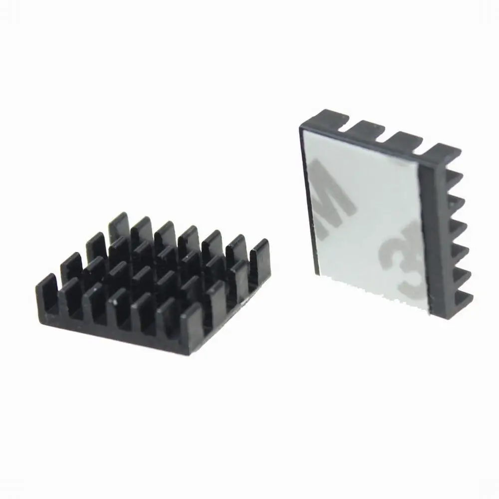 50 шт. алюминиевый радиатор для ПК 18x18x5 мм|heatsink 5mm|cooler heatsinkmemory cooling |
