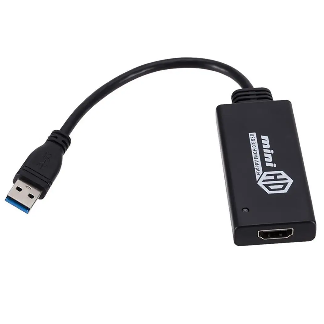1080P HD USB 3.0 to HDMI Adapter Converter 10cm/3.93inch For Stylish design with distinctive look. PC Computer | Электроника