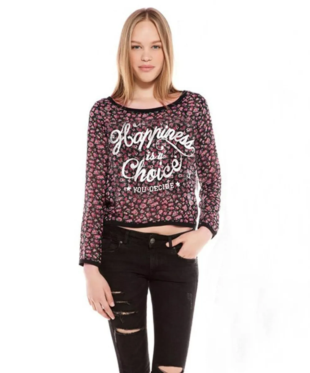 Лето Осень пуловеры Печати Топы Женщины Костюм зима Шифон Блузка Пуловеры