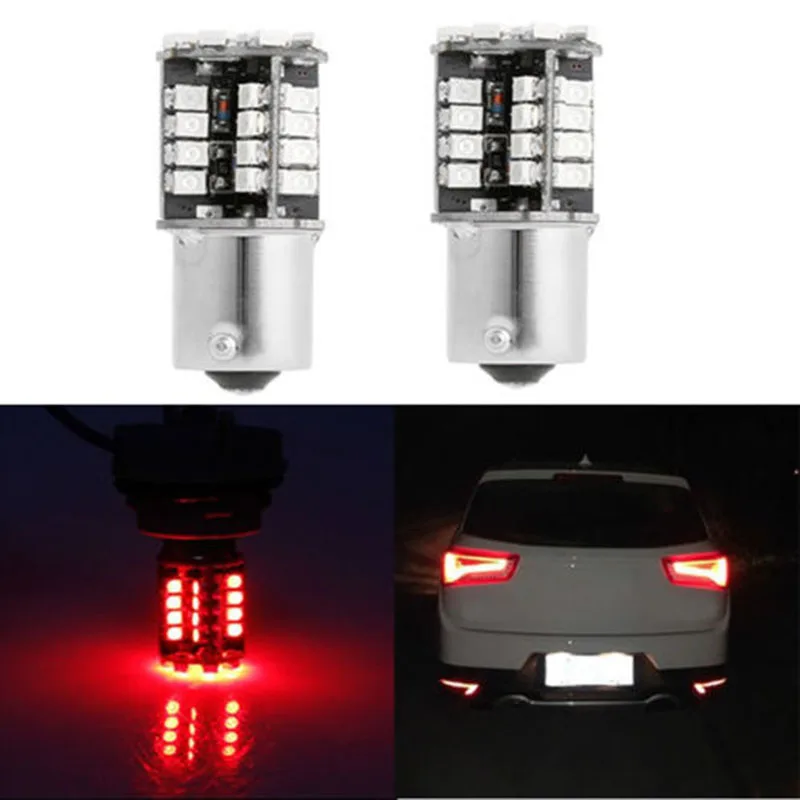 2шт Новый 1156 BA15S P21W 3528 44LED Canbus без ошибок Автомобильный задний тормозной