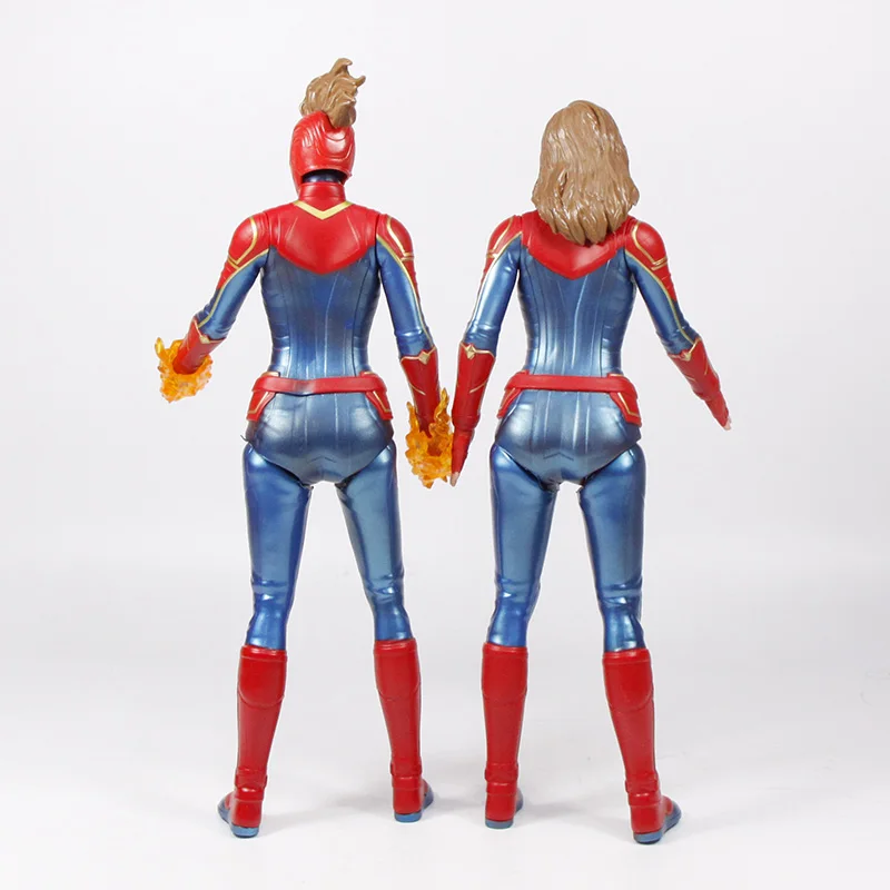 32-34 см Marvel Капитан Marvel игрушки легенды капитан Карол Дэнверс ПВХ фигурка Мстители конечная игра фигурки для коллекционеров