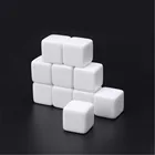 10 шт.лот! 18 мм глянцевая зеркальная световая пластина для обучающих костей может быть трафаретной печатью DIY красные зеленые кости квадратный угол