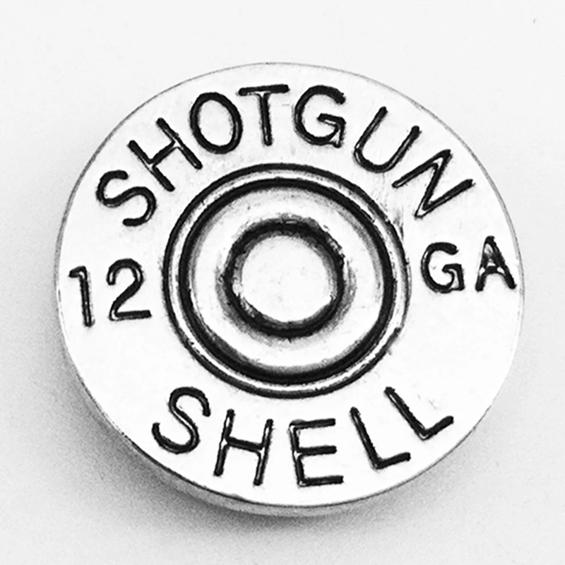 MN2070 корпус 12 GA 9 мм luger металлическая кнопка для браслета (подходит 18 ювелирных