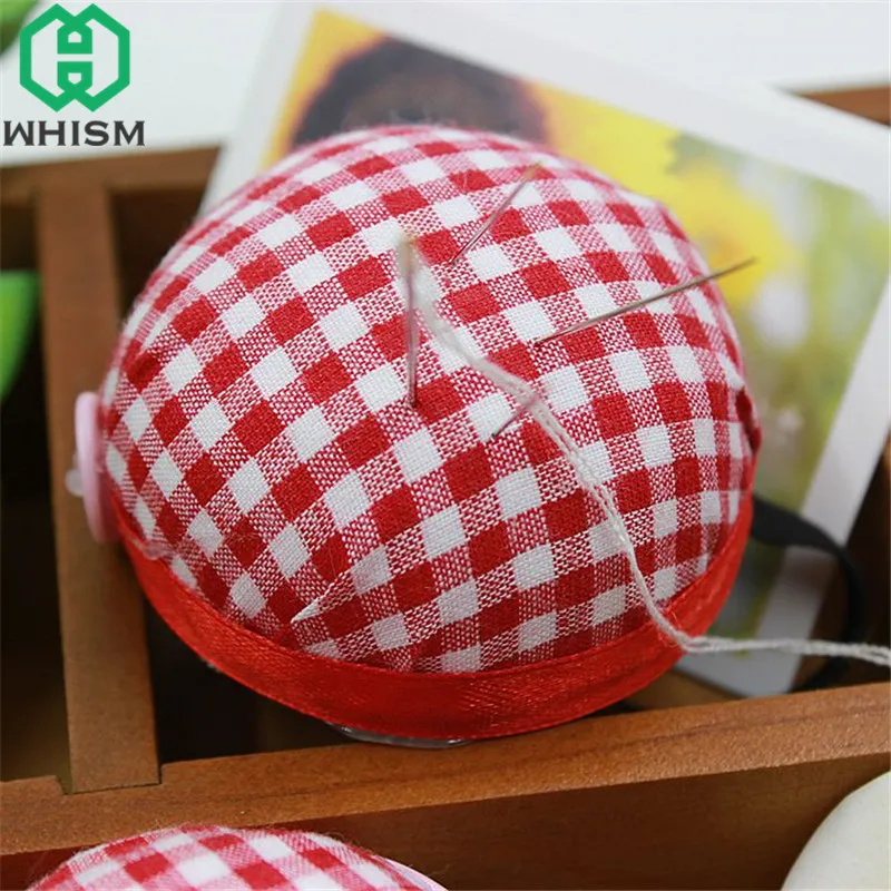 WHISM плед швейная булавка Подушка DIY инструмент для рукоделия стежка пинетки с эластичным ремешком на запястье игольчатые подушки Швейные аксессуары