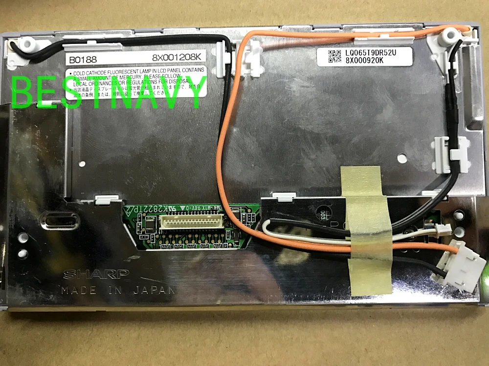 Оригинальный ЖК экран 6 5 дюйма 400*240 LQ065T9DR51U LQ065T9DR53U LQ065T9DR54U LQ065T9DR53T для porsche cayenne 955
