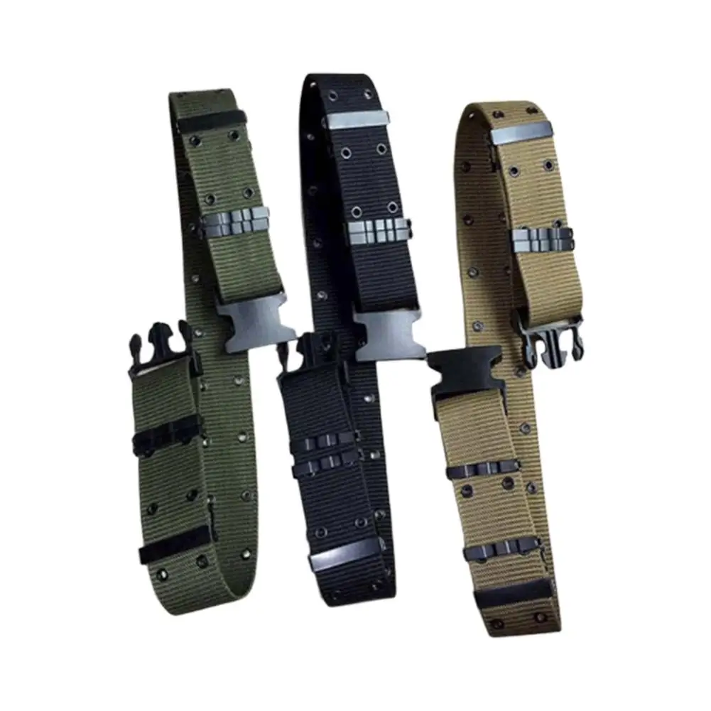 

HobbyLane Outdoor Sports Thick Belt Steel Buckle Single Circle Belt
