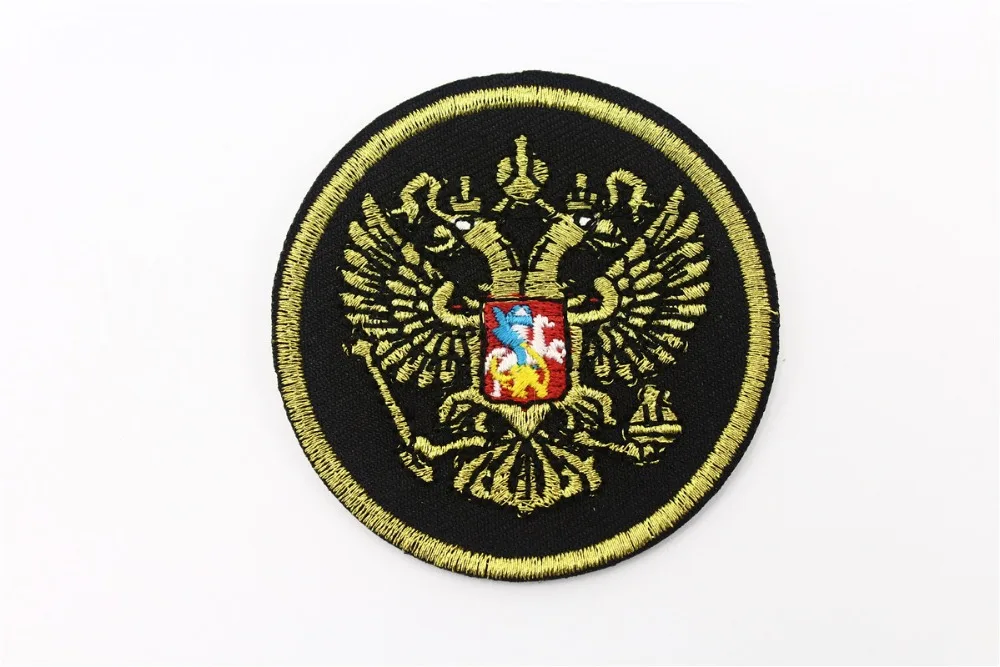 Пальто с орлом Российской Федерации нашивка изображением орла в русском стиле