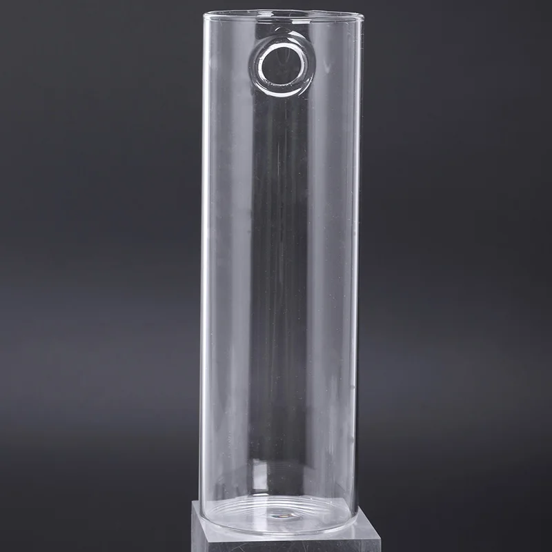 Цилиндрическая стеклянная настенная ваза для украшения растений цветов | Дом и