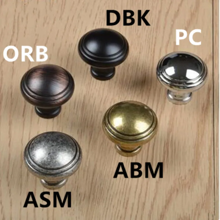 Серебристо черная современная ручка для мебели бронзовая Античная Медная шкафа