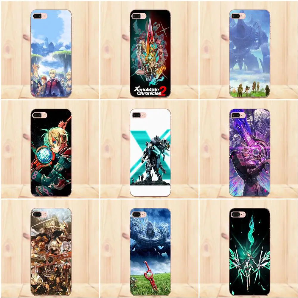 Maerknon xenoblad Chronicles для Apple iPhone 4 4S 5 5C 5S SE 6 6S 7 8 Plus X Мягкий Силиконовый ТПУ прозрачный