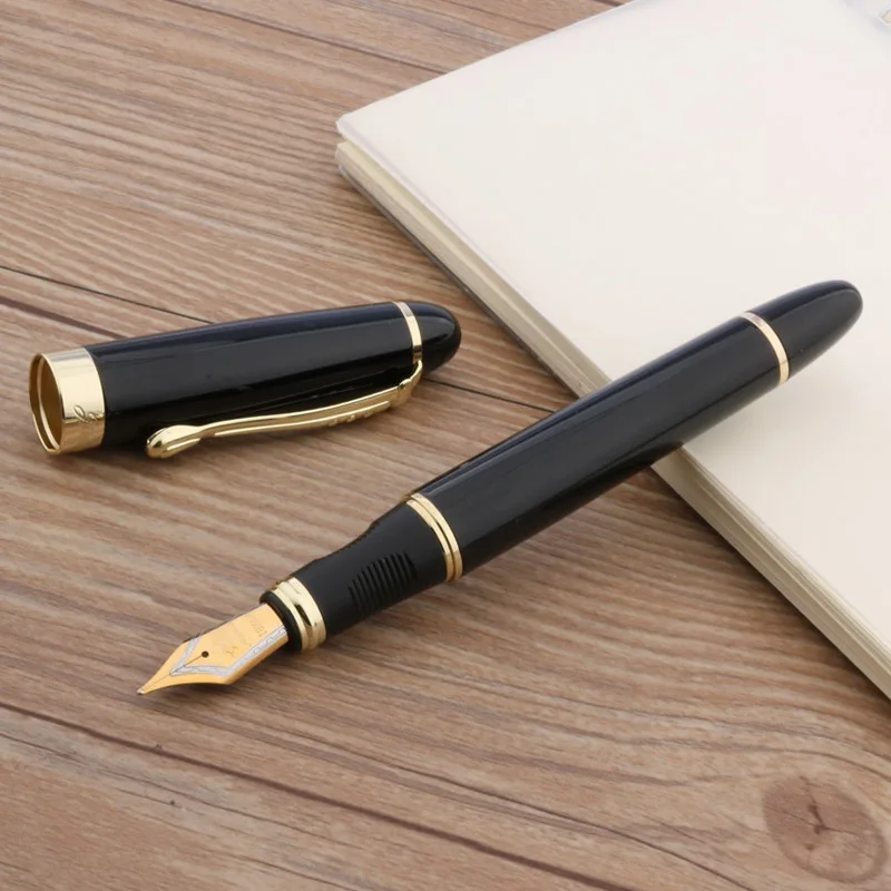 X7 1 шт. JINHAO X450 Металлическая Офисная Золотая Подарочная иридиевая 0,5 мм Классическая Подарочная авторучка - Цвет: X7