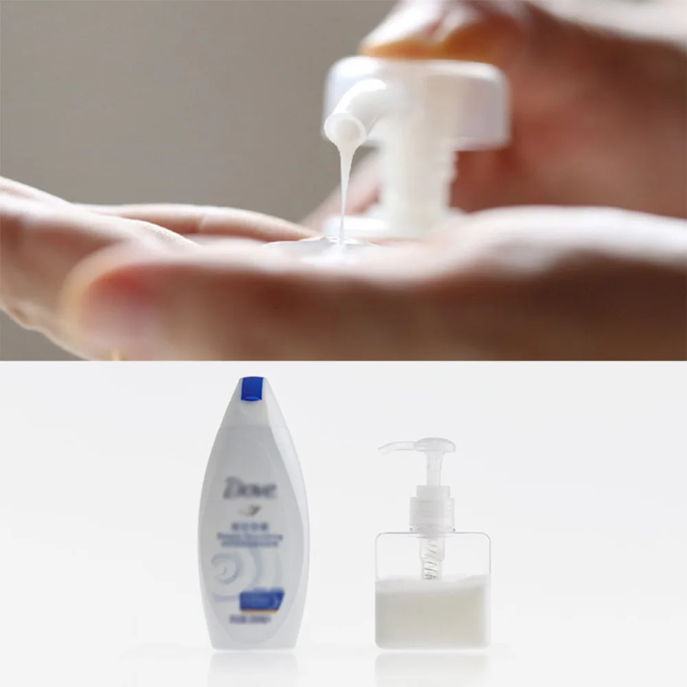250 мл пластиковое ПЭТ пустое мыло насос для шампуня Квадратная бутылка лосьон