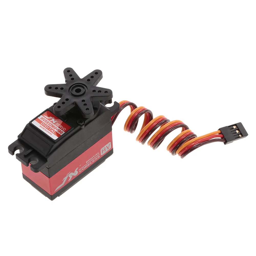 RC автомобильный сервопривод JX PDI HV5932MG 180 32 кг угловая металлическая Шестерня HV