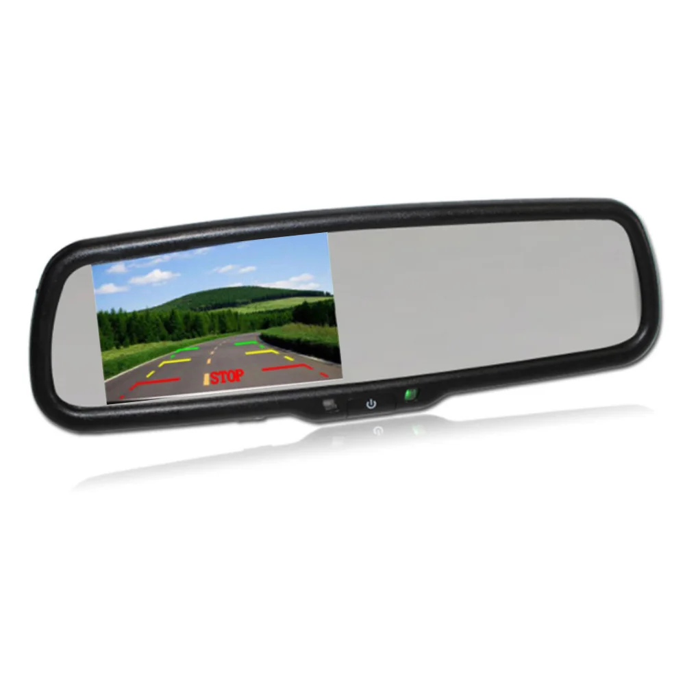4.3' Inch Parking Rearview Mirror Monitor Car Mounting Bracket And Anti Dazzing Rear View Monitor For Honda CRV civic jade