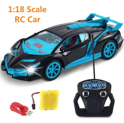 1/18 Drift speed King Radio 4 канала дистанционного управления машины с магическим