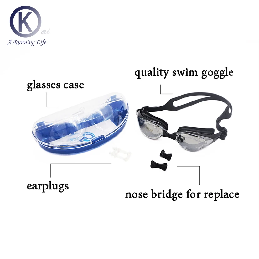 Брендовые плавательные очки качественные для плавания силиконовые