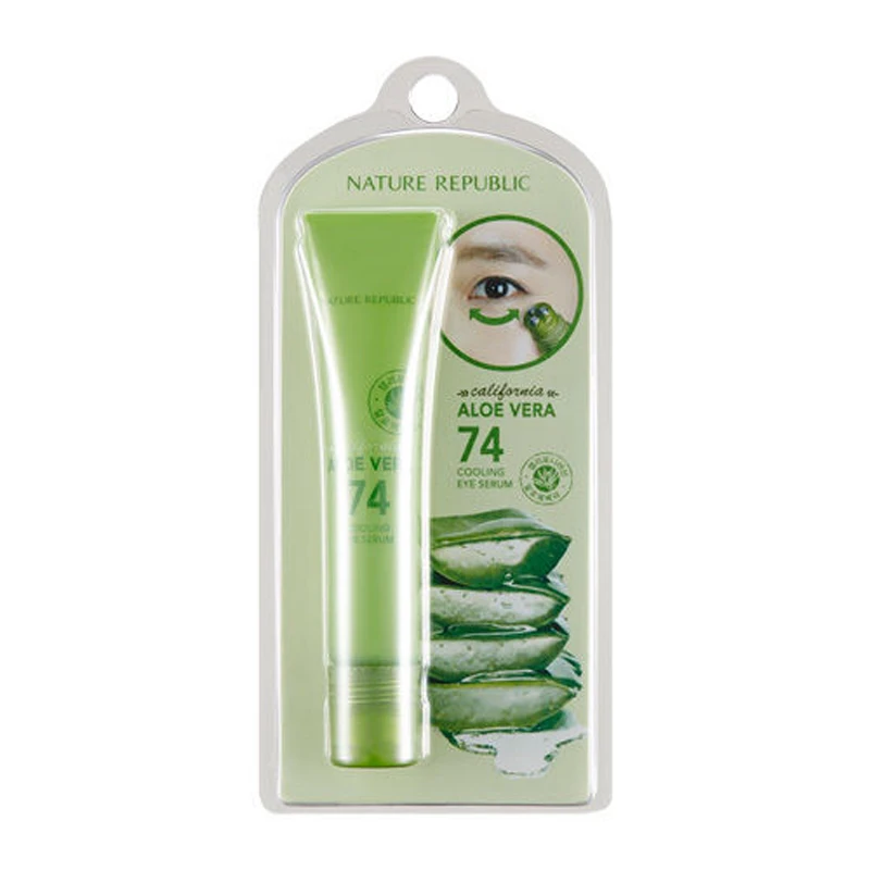 NATURE REPUBLIC California Aloe Vera 74 охлаждающая глаз Сыворотки 15 мл анти средство для борьбы с