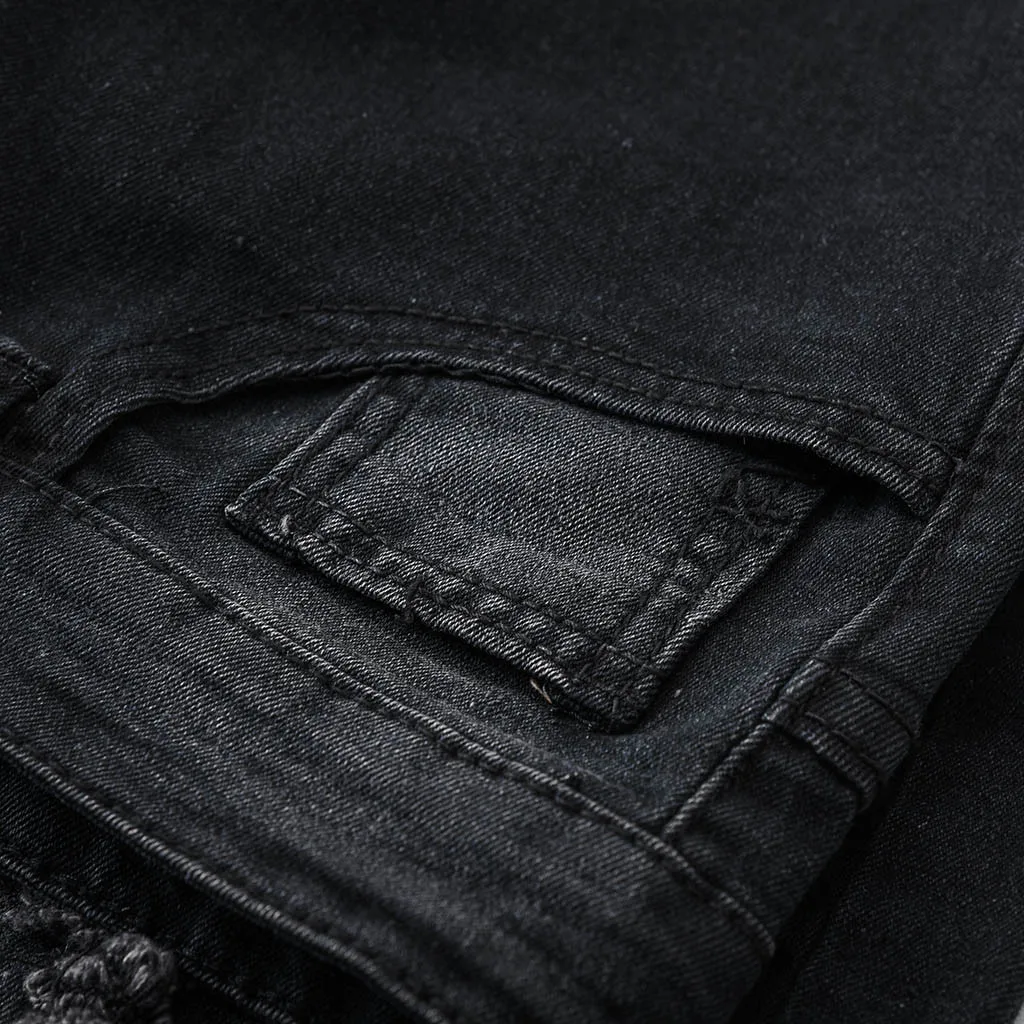 Мужские повседневные брюки из хлопка с принтом винтажные рабочие в стиле хип-хоп