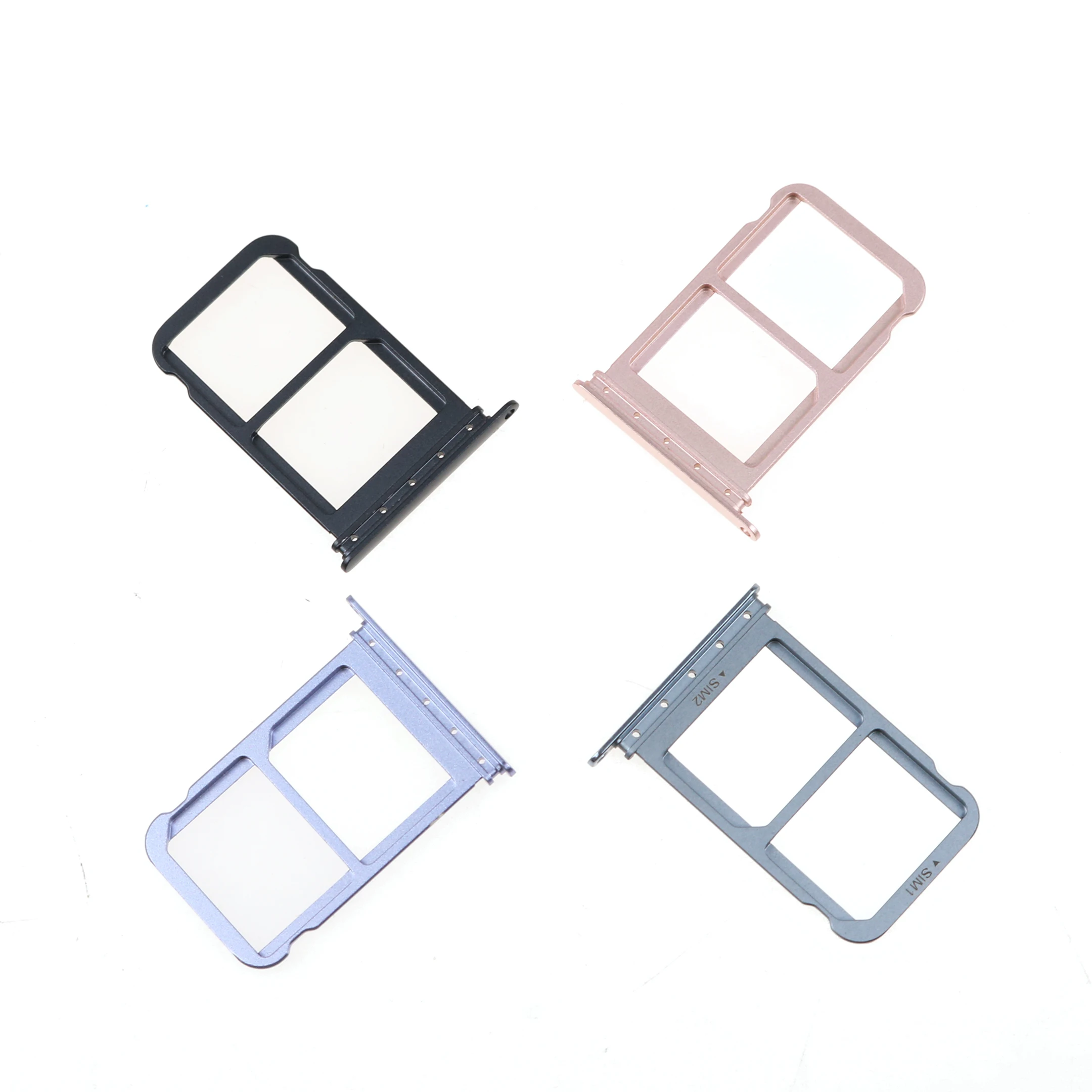 YuXi For Huawei P20 Pro SIM Card Tray Holder Slot Adapter Socket Dual Replacement Parts Black/Pink/Blue/Purple with Tool | Мобильные
