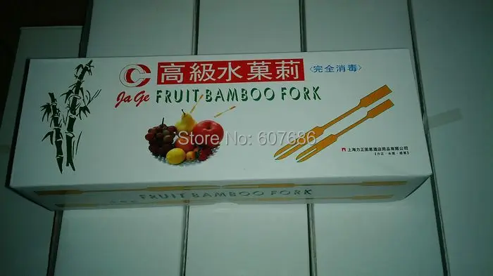 7000 шт. одноразовые деревянные вилки для фруктов 8 см|fruit fork|fruit fork disposable forkbamboo fruit |