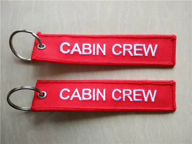 Cabin Crew Embroidered Key Tag | Автомобили и мотоциклы
