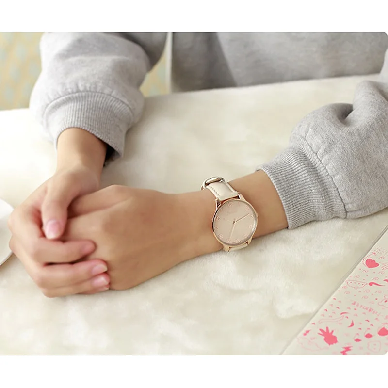 Юлий леди Для женщин часы Японии кварцевых часов топ модные платья Simple браслет