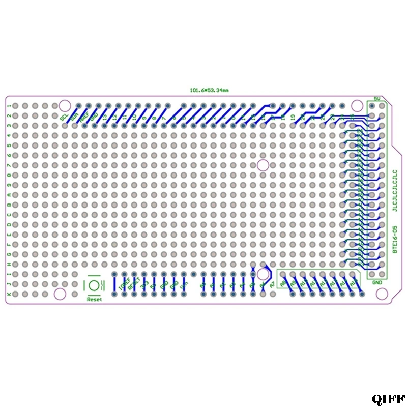 Прямая поставка и оптовая продажа прототип печатной платы для Arduino MEGA 2560 R3 Щит