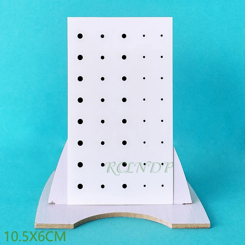 Водонепроницаемая Временная тату Наклейка Черная круглая точка моль поддельные