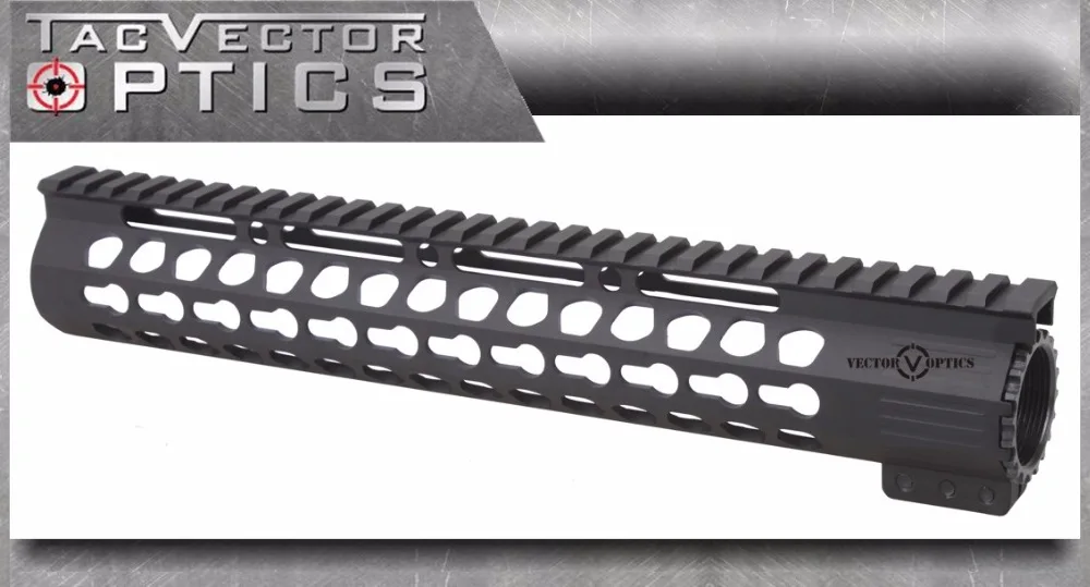 AR15 M4 M16 Тонкий Тактический KeyMod 12 дюймов Бесплатная Float Handguard Пикатинни кронштейн с