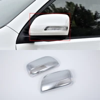 car accessories decoration abs rearview mirror cover side mirror cover trim 2pcs for toyota prado fj150 2018