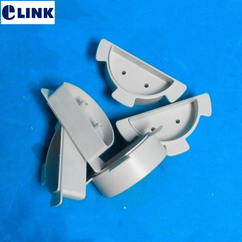 50pcs Fiber Optic Solar Circle,30mm 3 leaves Half Round Spool,Cable Routing Zone,Cable Pulling ABS material 2 hole  2U ELINK