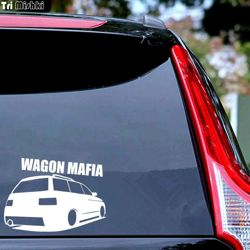 Tri Mishki HZX040 14.6*20см 1 4 шт наклейки на авто wagon mafia for vaz 2111 lada для ваза лада автомобиль