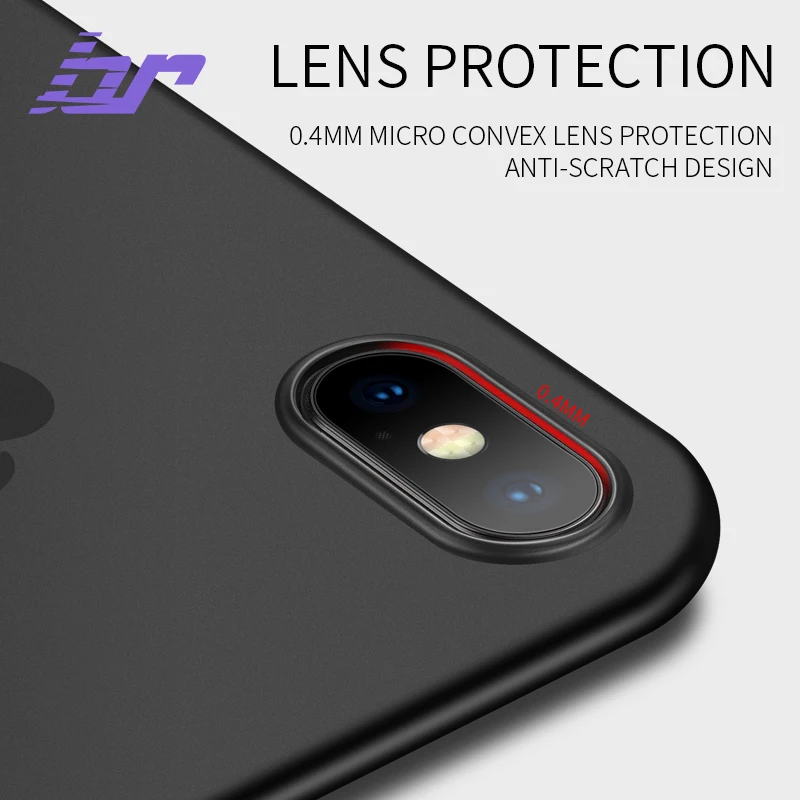BR New Luxury Phone Case For iPhone X Red Cases Ultra Thin PC Slim Transparent Back Cover 7 8 Plus Fashion Shell |
