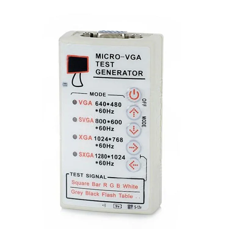 Портативный генератор сигналов VGA SVGA/XGA 60 Гц для ЖК-дисплея CRT монитор тестер USB