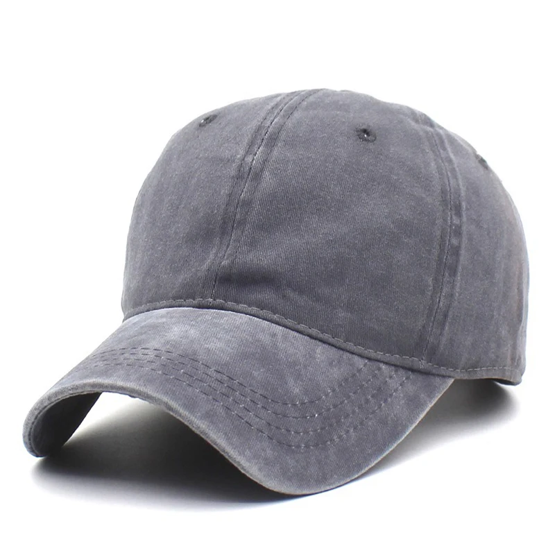 Винтажная бейсбольная кепка мужская Snapback Хлопковая женская летняя бейсбольная кепка однотонная черная шляпа папы костяная уличная Спортивная Кепка s солнцезащитные шляпы WH004