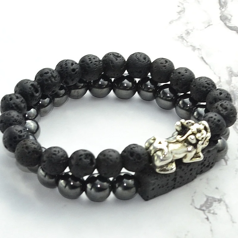 2 шт. модные ювелирные аксессуары модный металлический браслет из нержавеющей