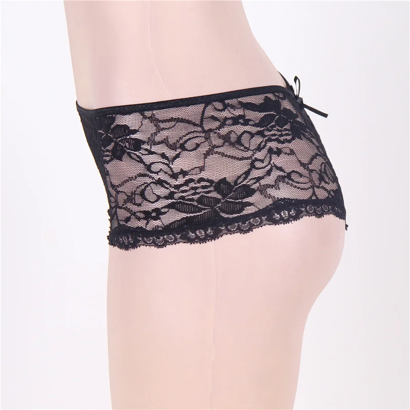 Comeondear Underwear Women PK50111 Sexy Panties For Lace Black Brief Calcinhas Thongs And G String | Женская одежда