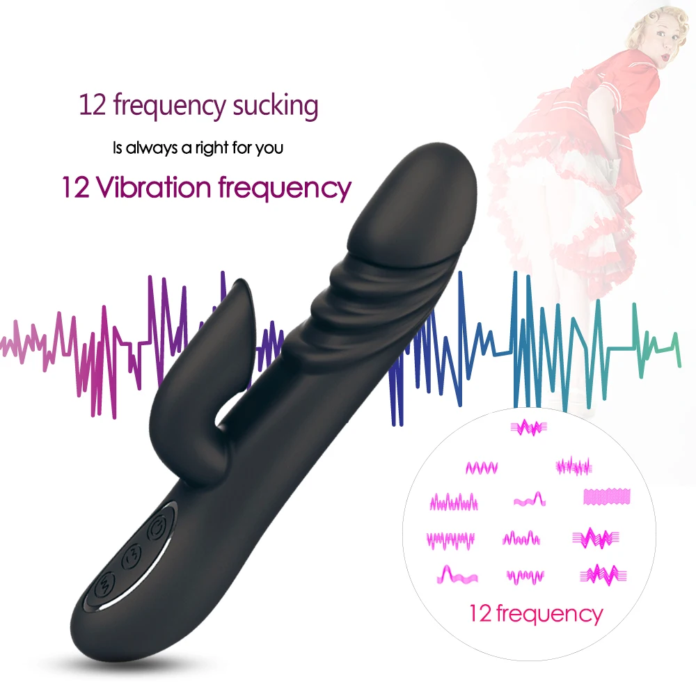12 Скоростей силиконовый G spot фаллоимитатор сосание Вибраторы Массаж клитор