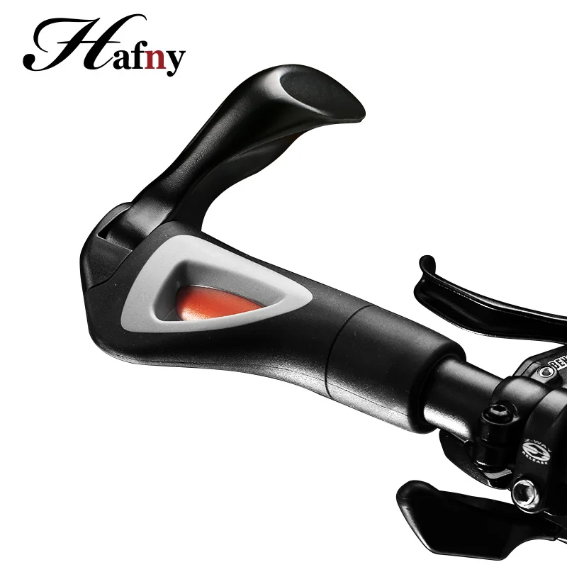 Hafny AL Rubber Эко-дружелюбные Велосипедные Ручки MTB Road Bike Руль Мягкие Анти-скользящие Крышки рульных концов.