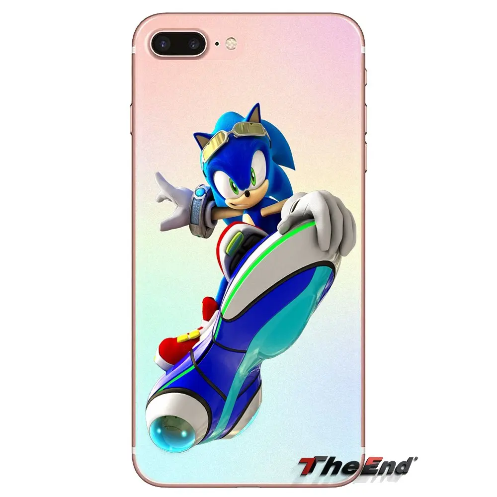 Transparent Soft Case Covers Silver Sonic The Hedgehog Shadow For Huawei Mate Honor 4C 5C 5X 6X 7 7A 7C 8 9 10 8C 8X 20 Lite Pro |