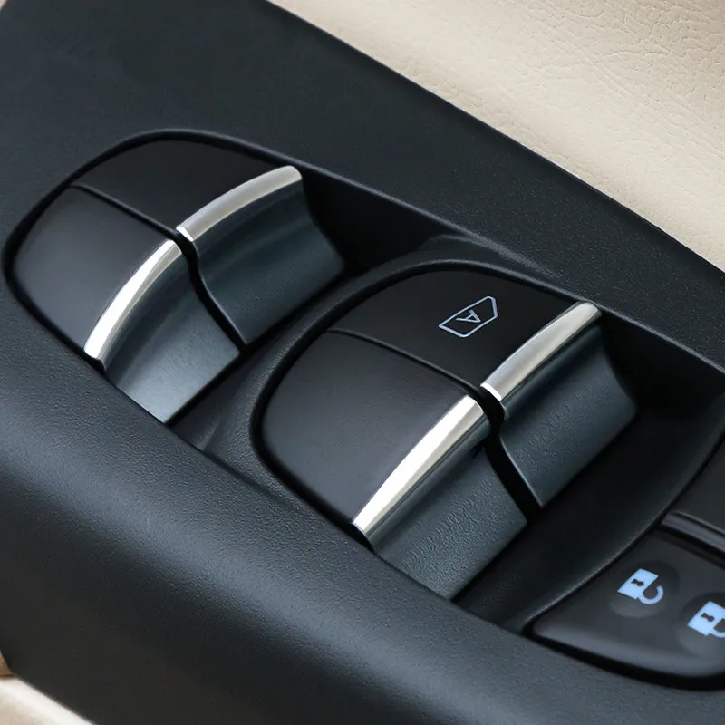 7 шт./компл. очки кнопка включения декоративная рамка для Nissan Tiida Qashqai Sylphy 2016