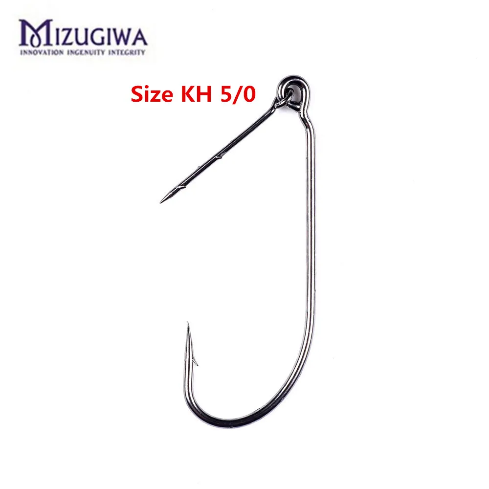 125 шт Mizugiwa HK рыболовный крючок 1/0 5/0 рыболовная мягкая пластиковая приманка