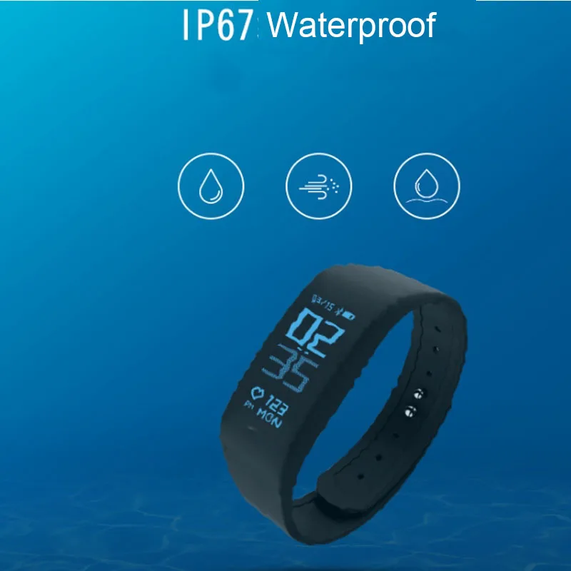 

Smart Wristband Mens Smart Band Fitness Tracker Professional Heart Rate Monitoring Smart Bracelet Activity Tracker Gift