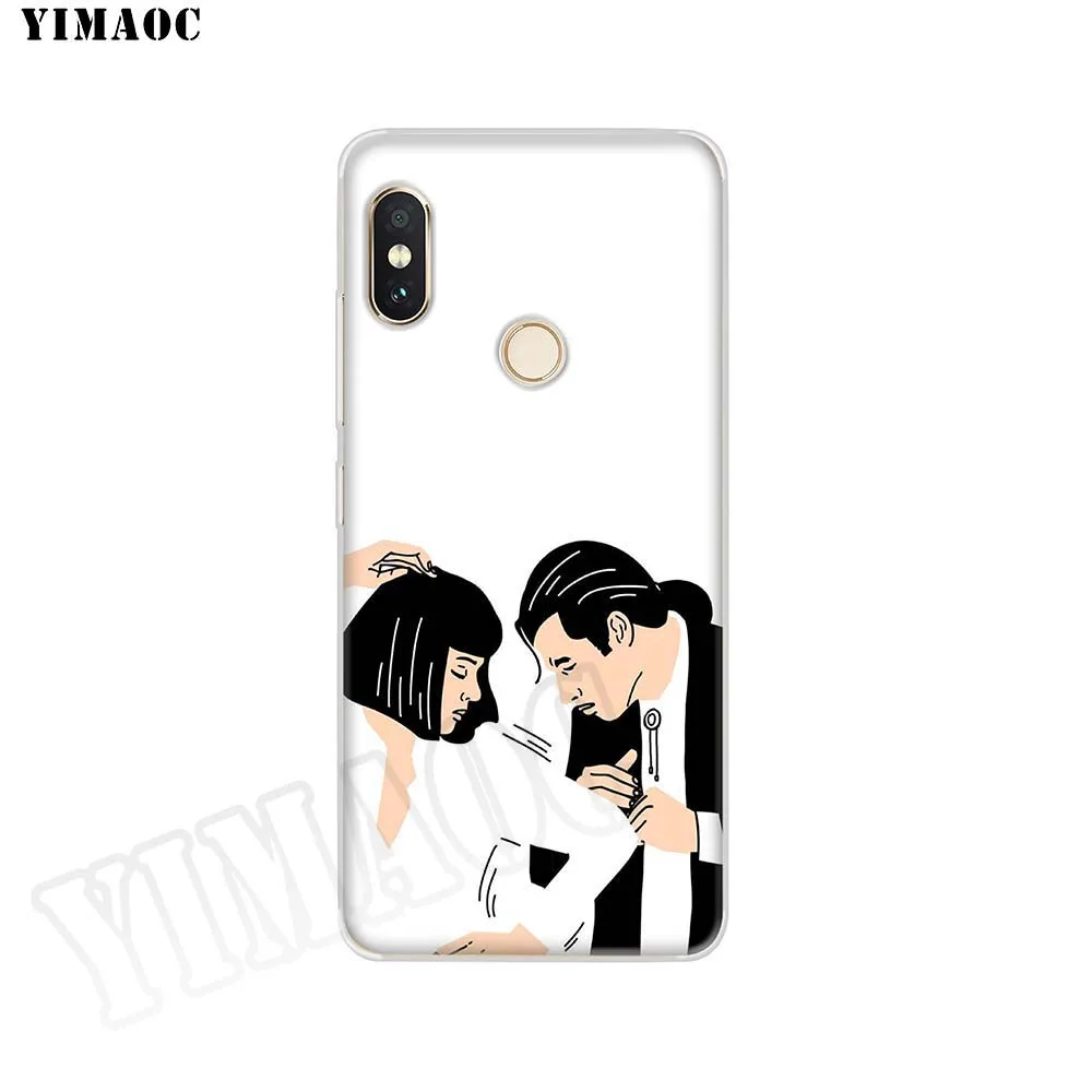 YIMAOC film Pulp Fiction Soft Silicone Case for POCOPHONE F1 Xiaomi Redmi Note 6 7 Pro 6A Mi 8 Lite TPU Cover |