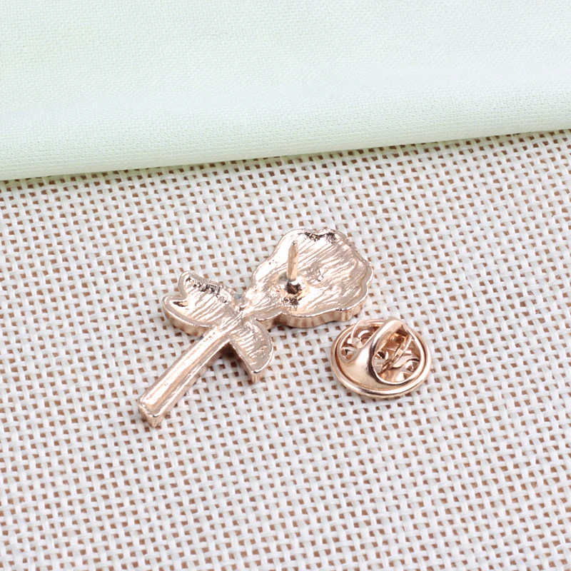 Женские Броши из металлического сплава в виде красной розы 2 шт./компл.