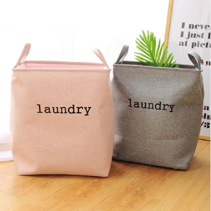 Простой и утолщенный хлопковый льняной чехол в скандинавском стиле|Коробки