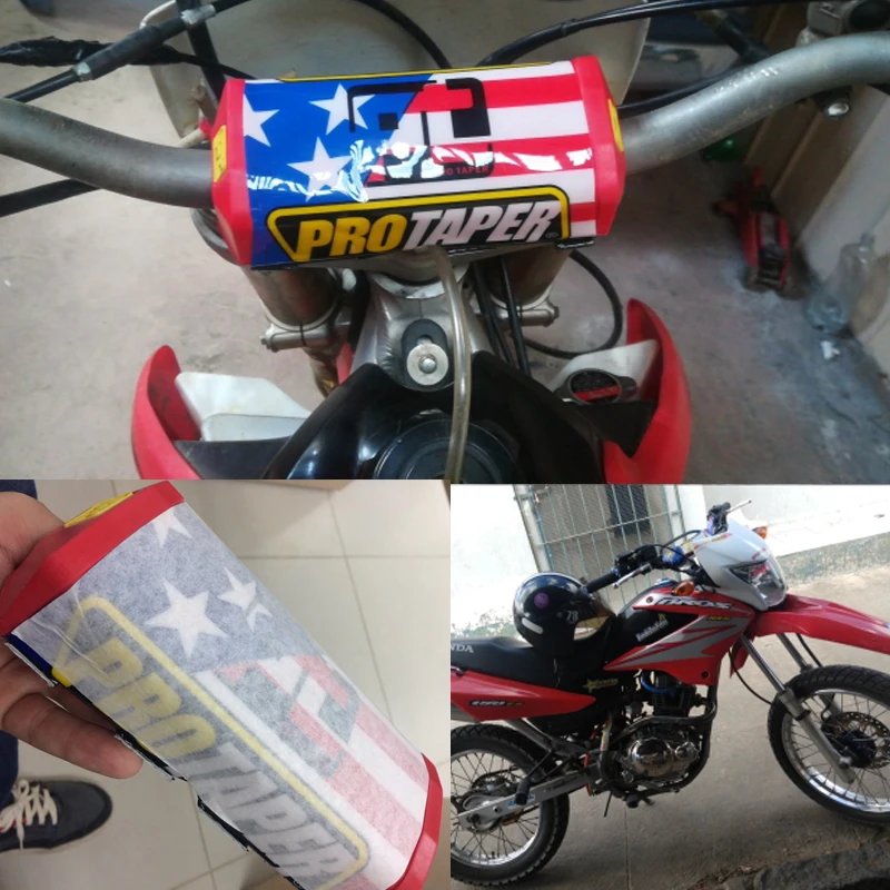ZSDTRP 1-1/8 &quot26 мм руль для толстой панели слайдер KLX RMZ YZF CRF Dirt Pit Bike Motorcycle Motocross ATV Quad |