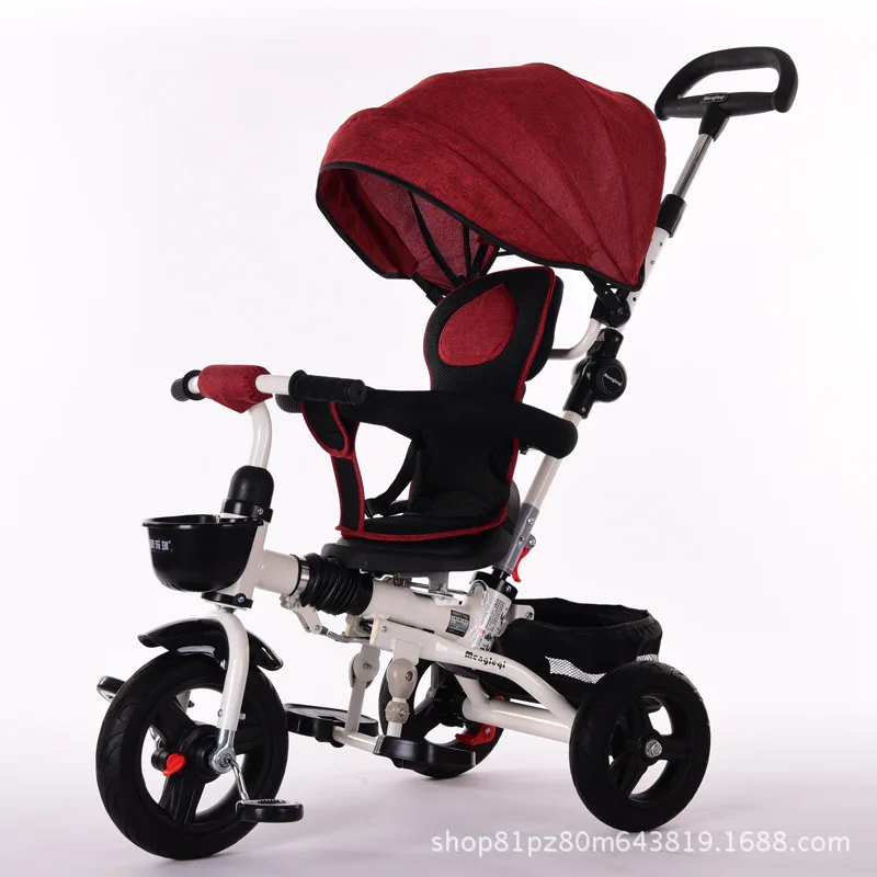 Детский трехколесный велосипед легкая складная и детская коляска От 1 до 5 лет с